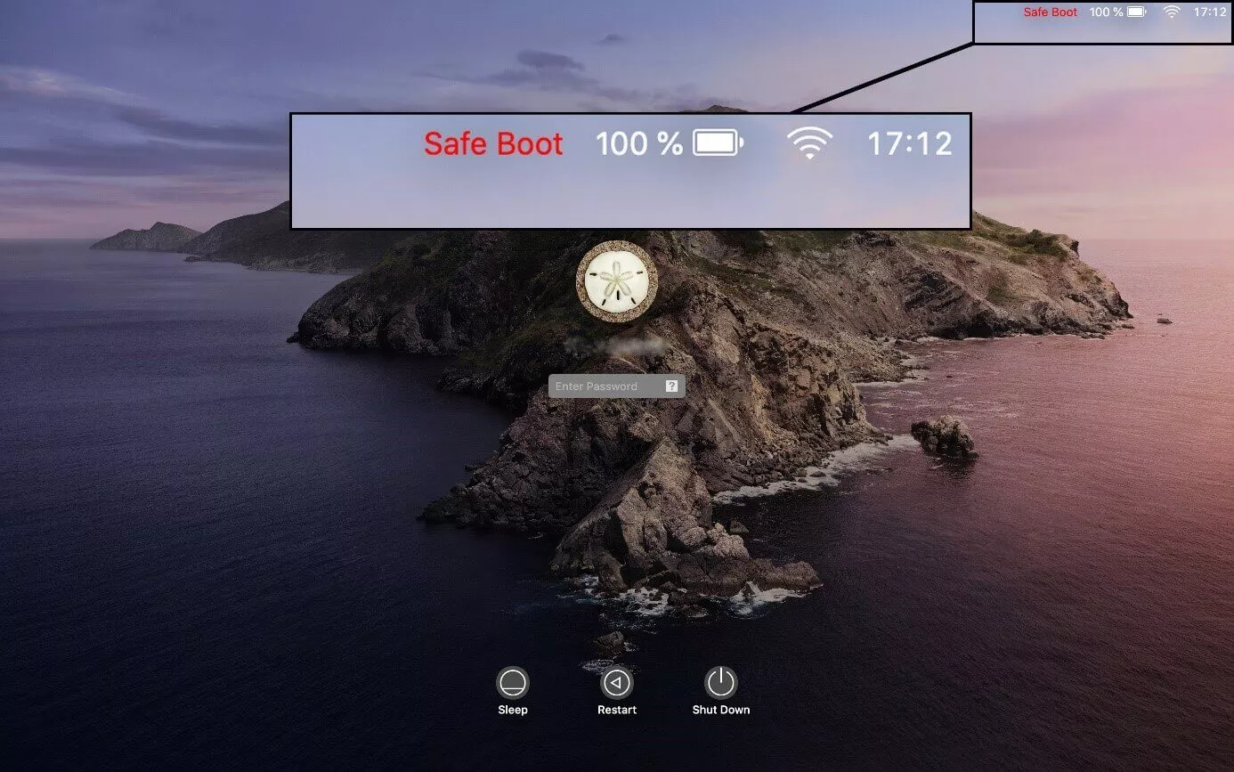 open safe boot login mac