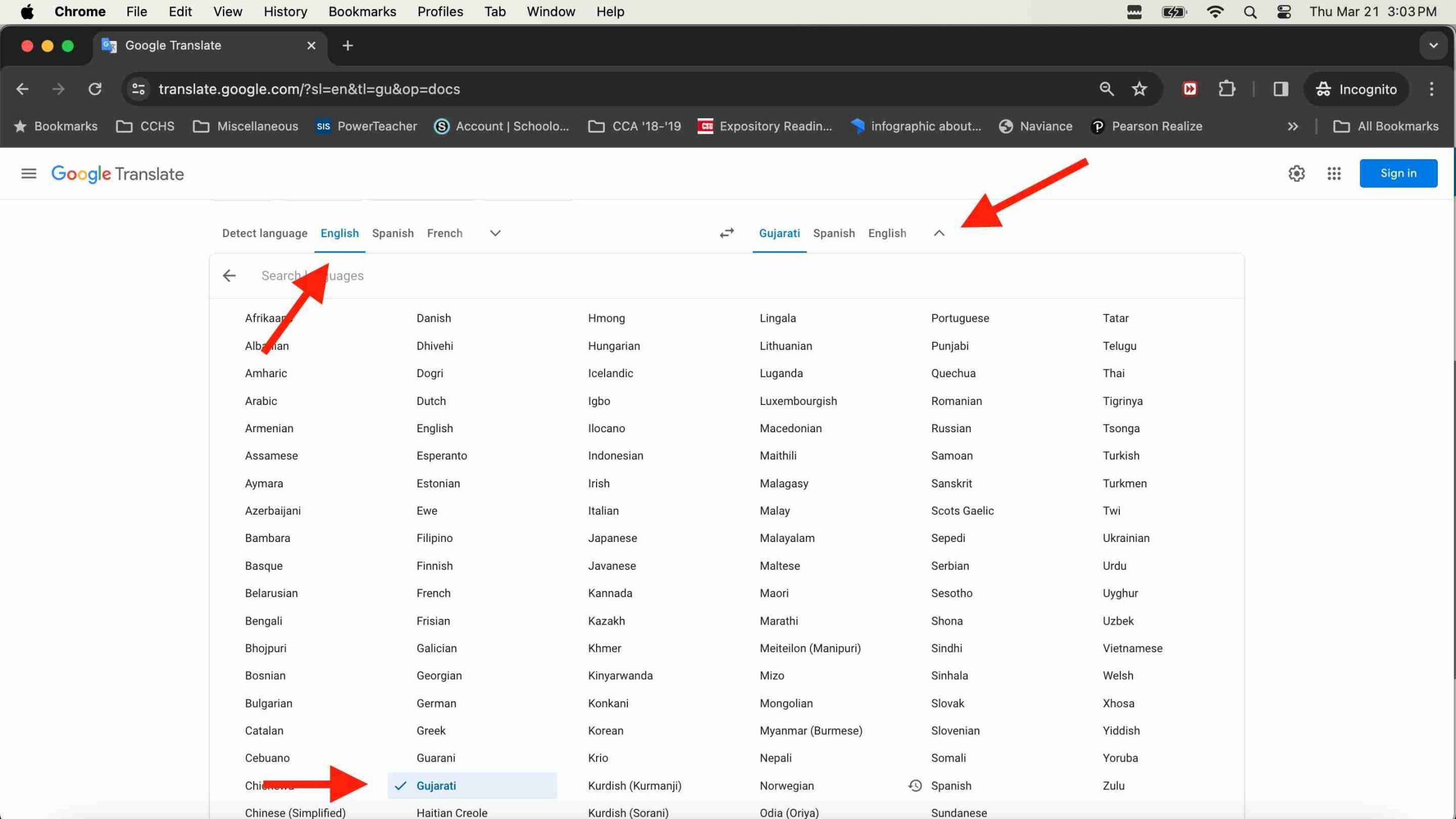 translate english to gujarati pdf google translate