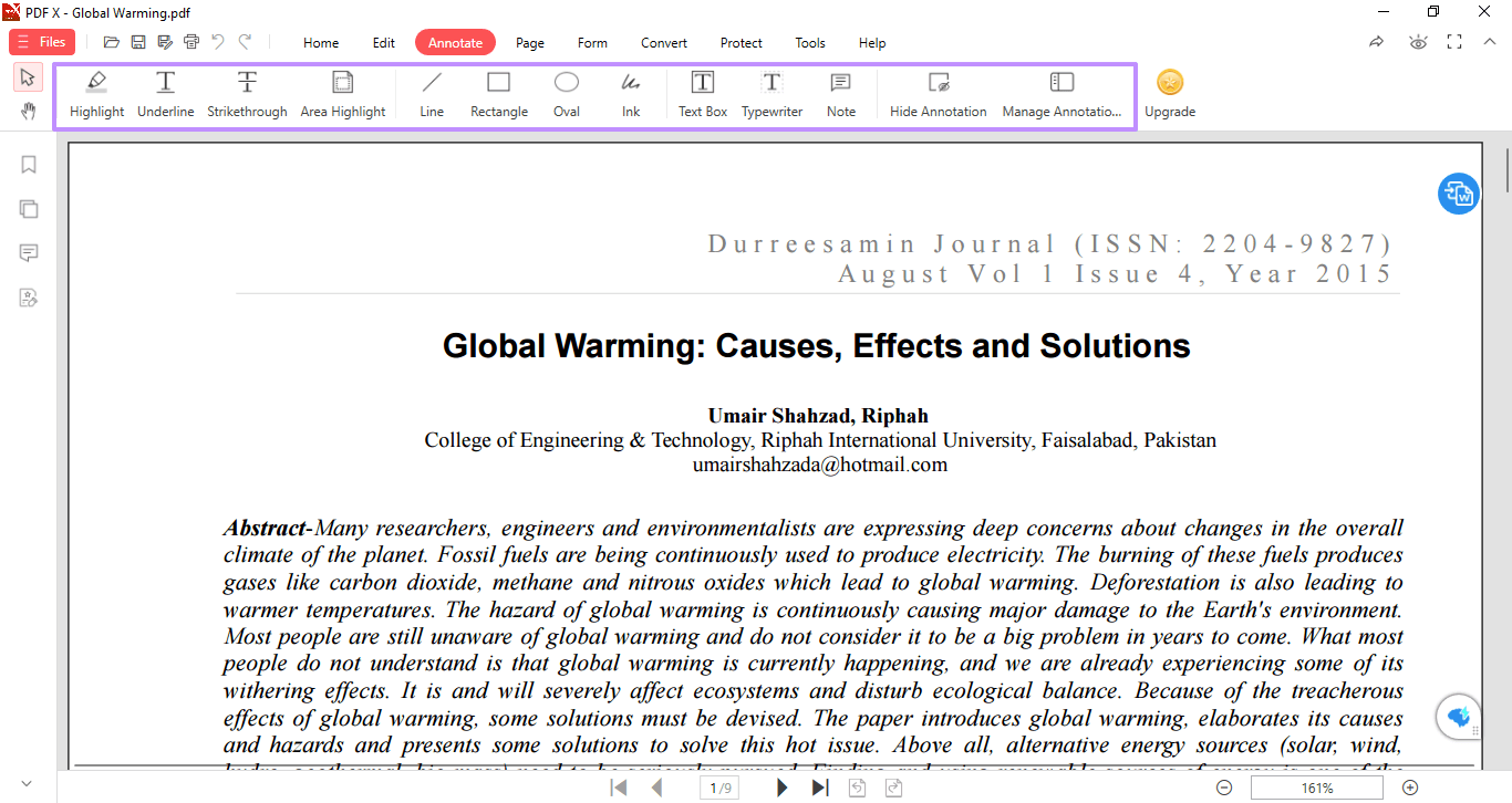 pdf x annotation tools
