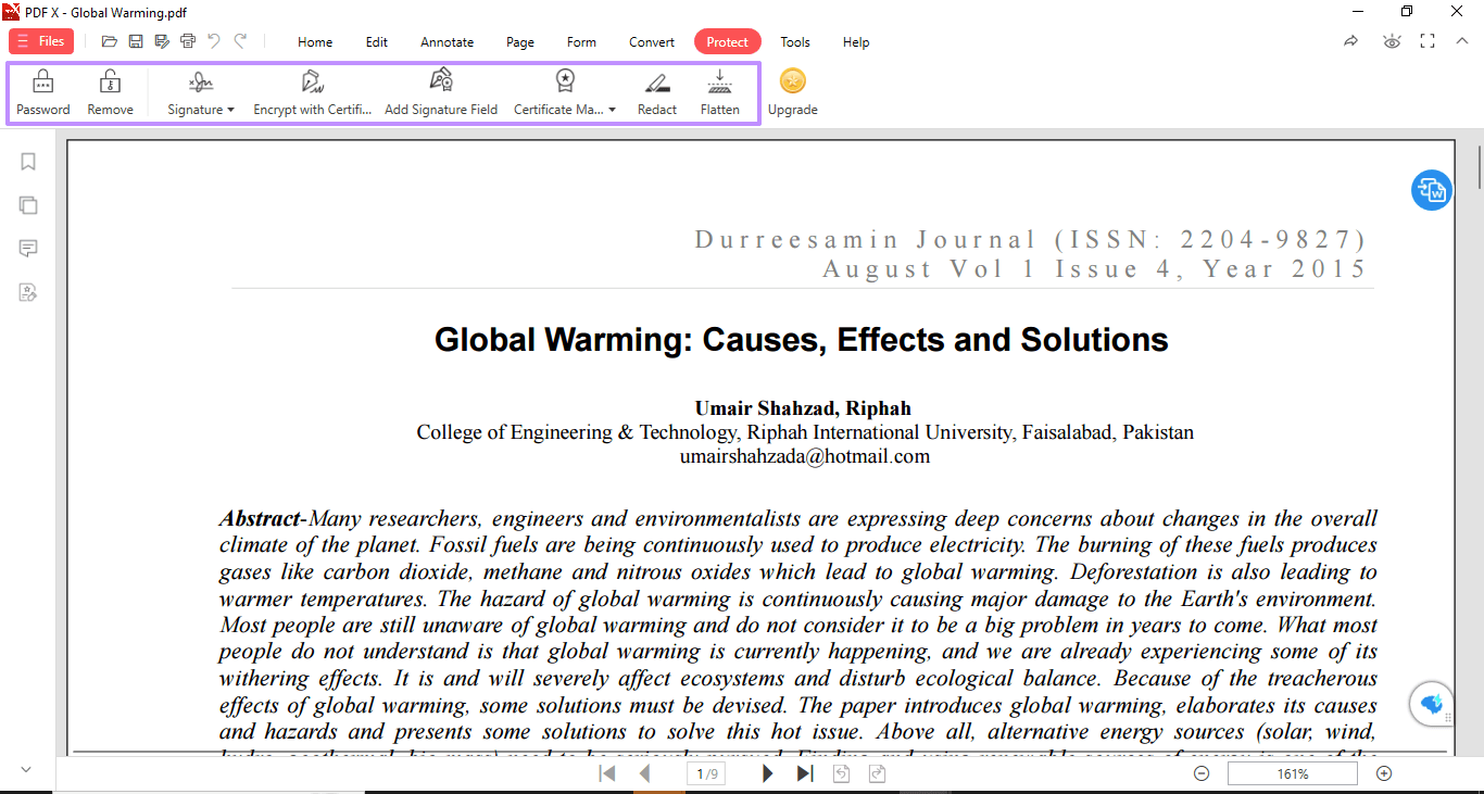 pdf x protect pdf features