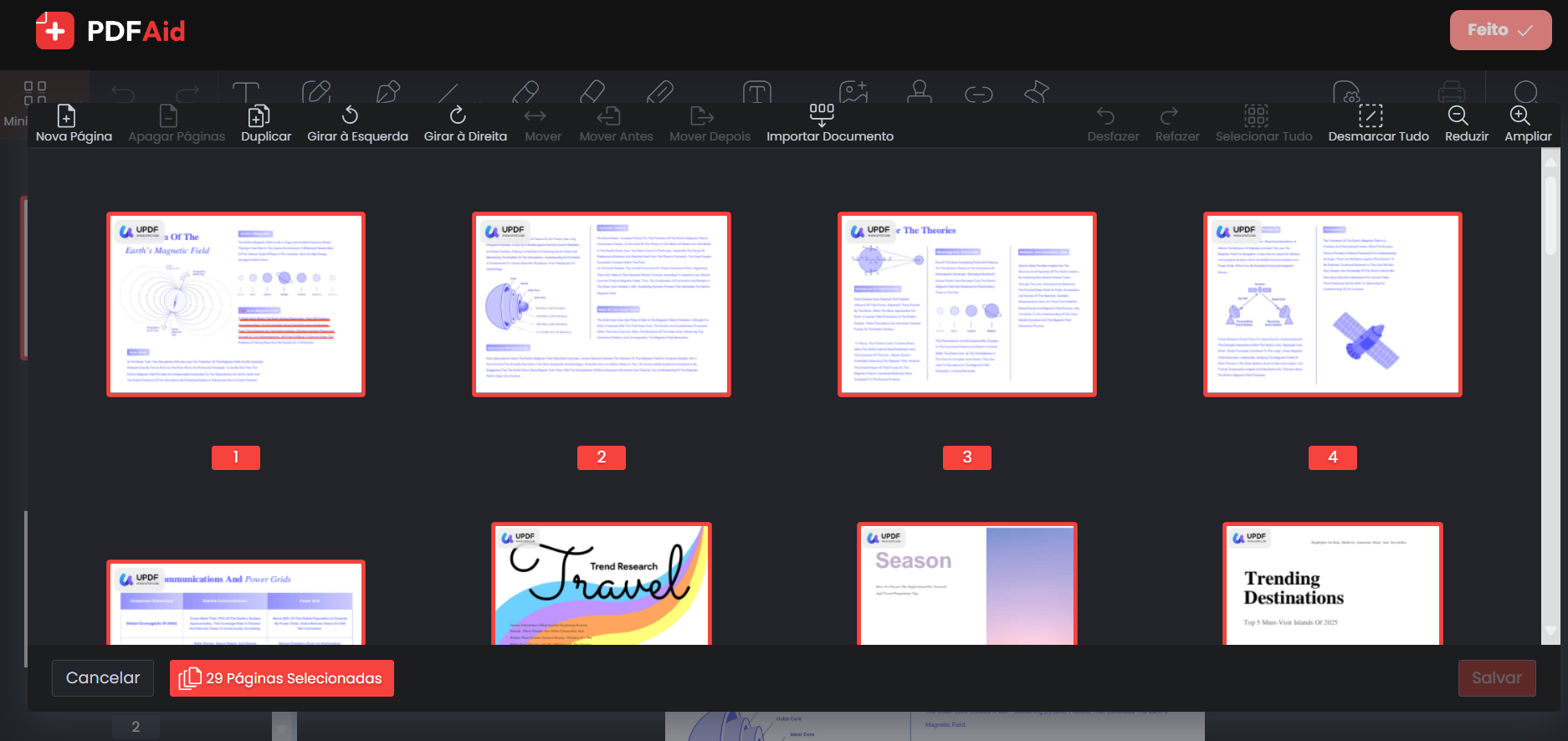 PDFAid Organizar PDF