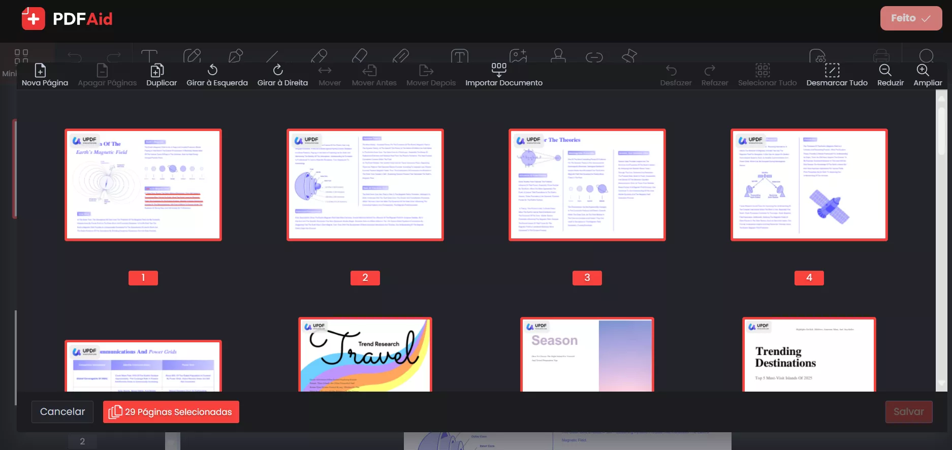 PDFAid Organizar PDF