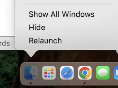 relaunch finder mac