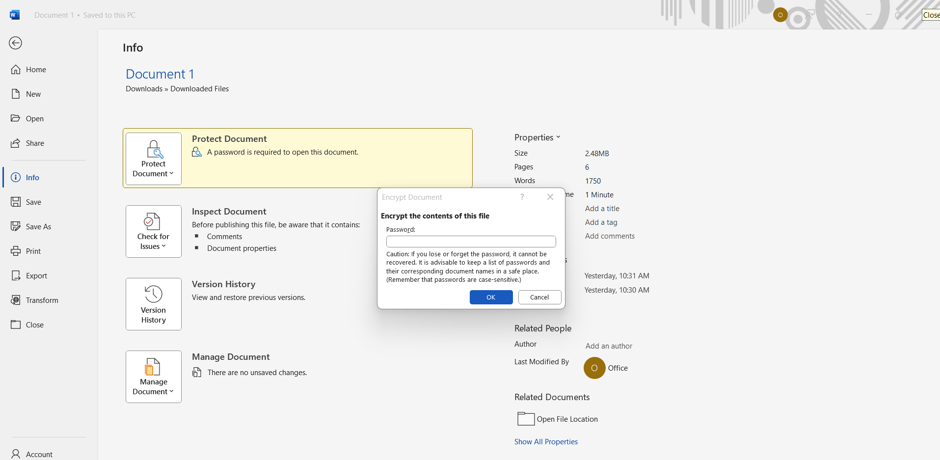 remove-password-word-document