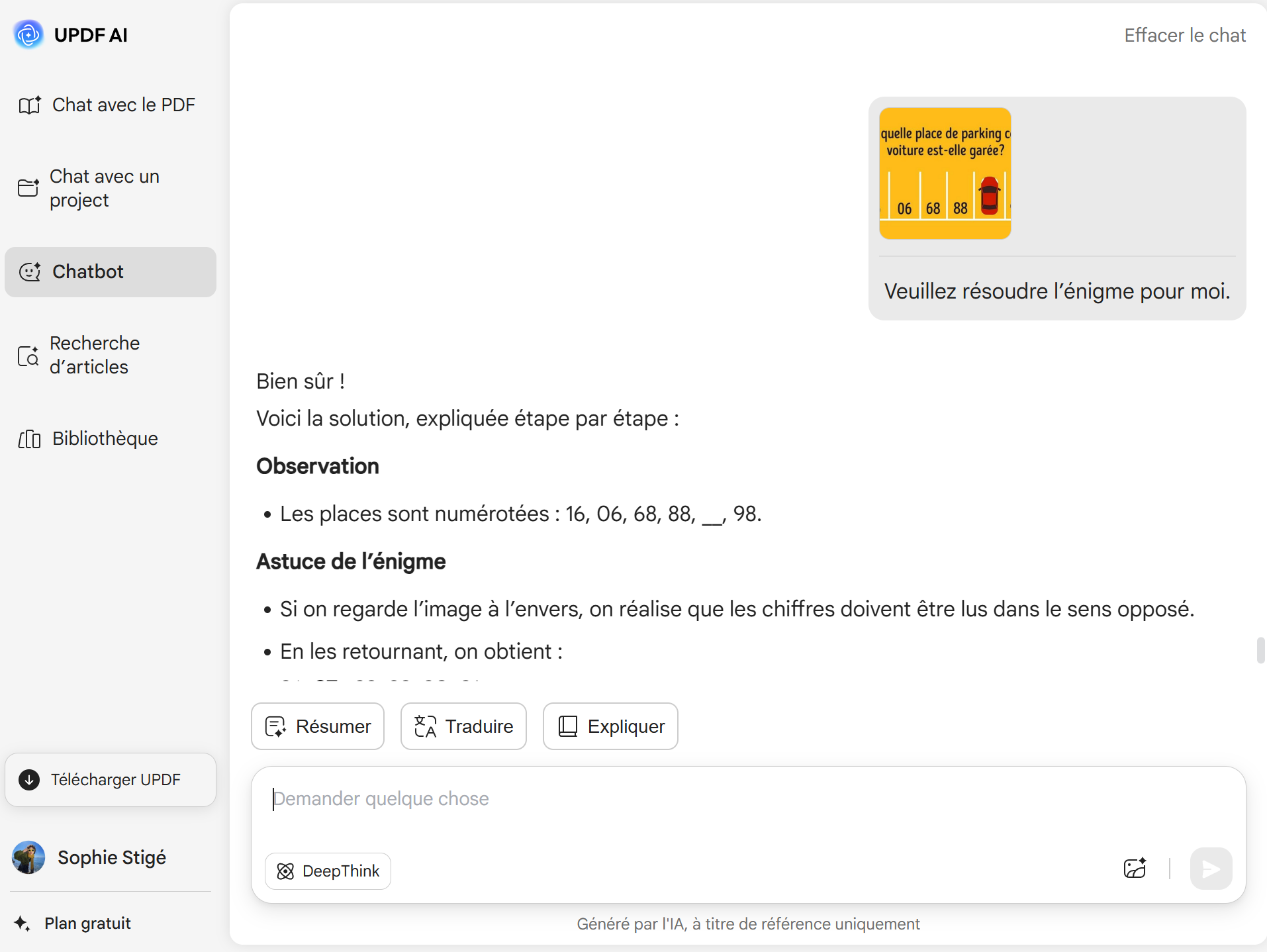 résolveur d'énigmes updf ai en ligne