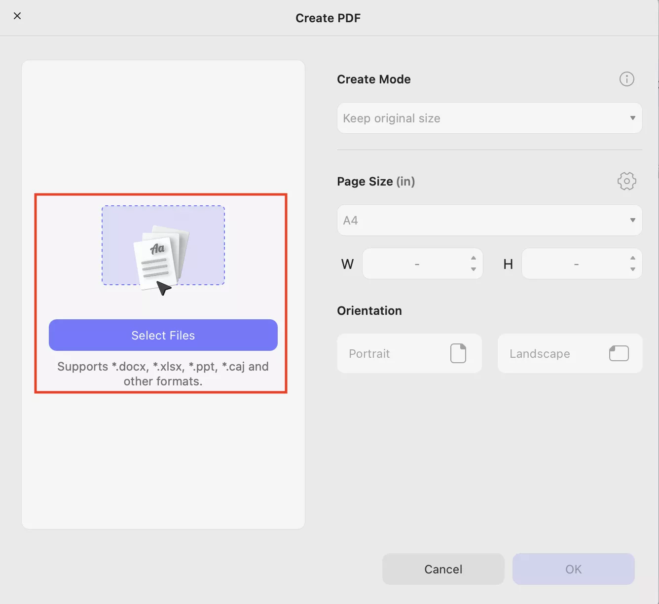 select-files-option