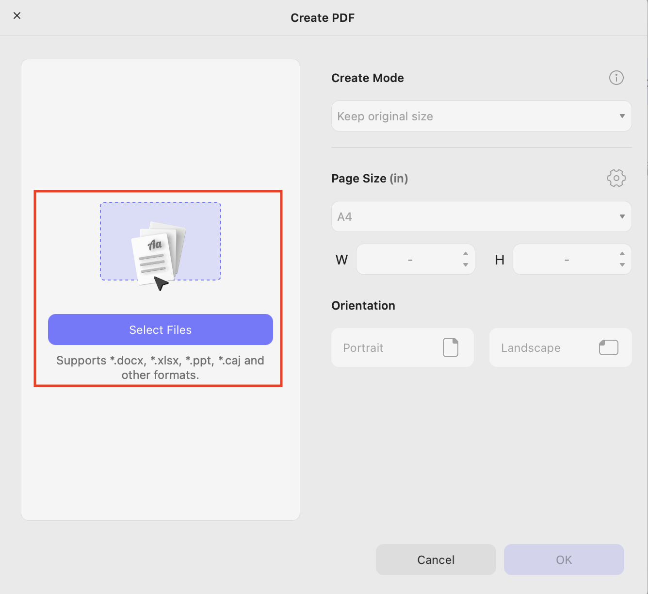 select-files-option