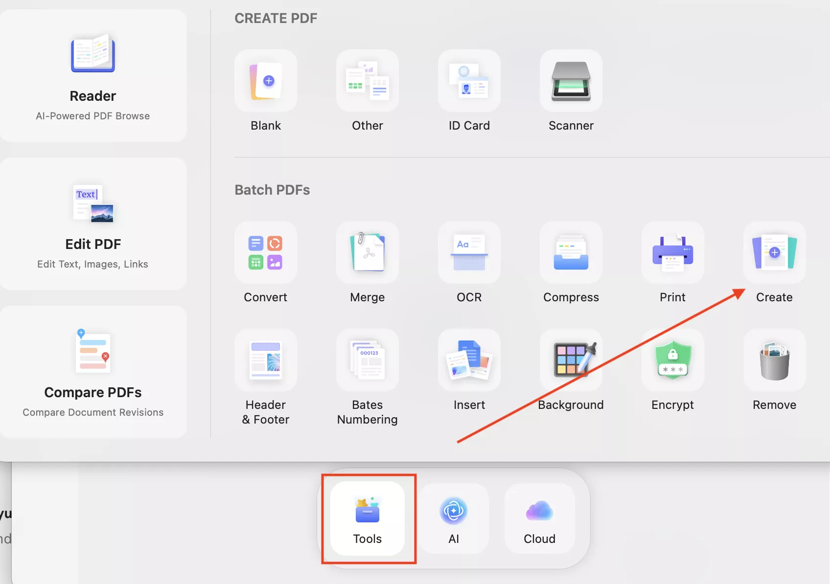 select-tool-create