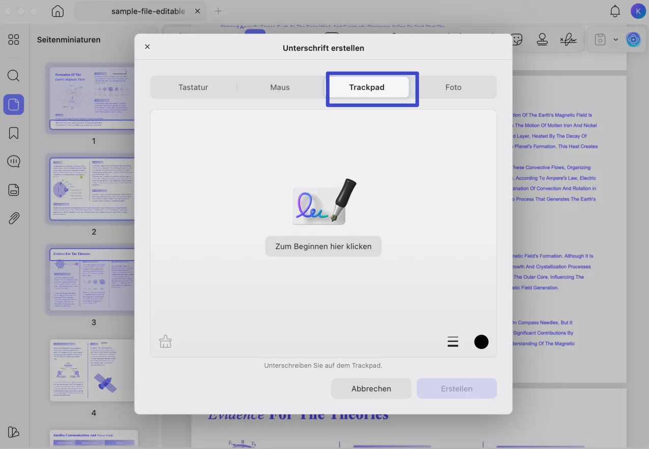 trackpad