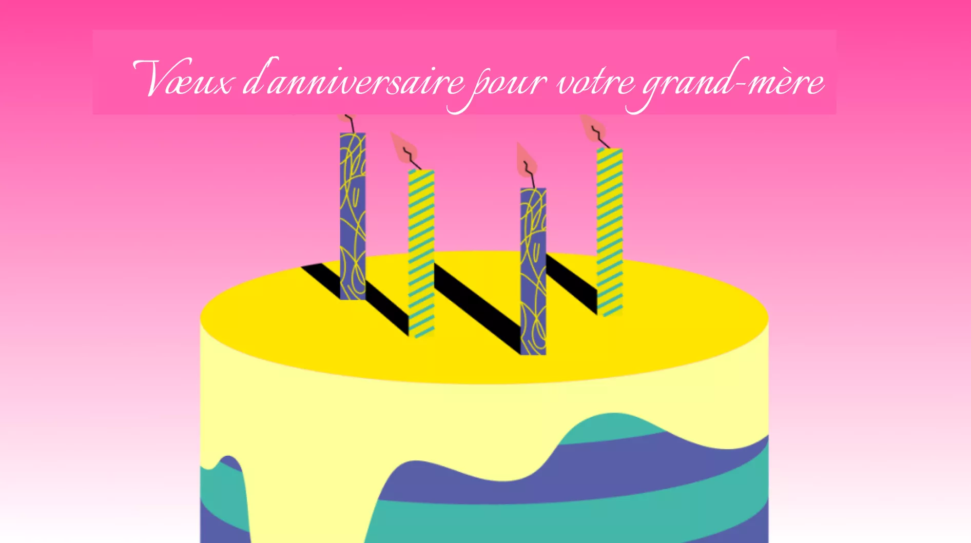 Meilleurs vœux d'anniversaire pour grand-mère à utiliser