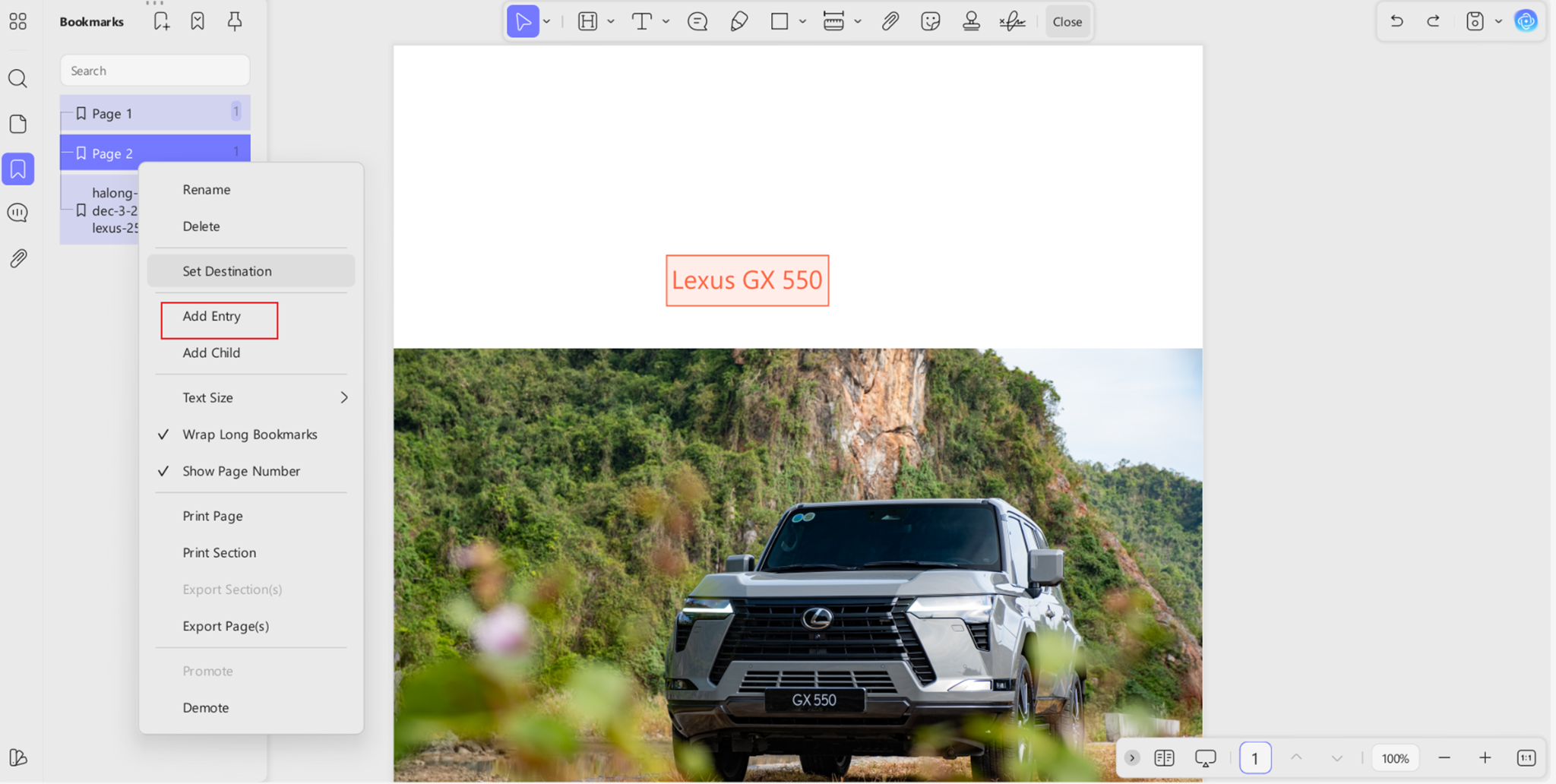 add-bookmarks-to-pdf-Updf-7