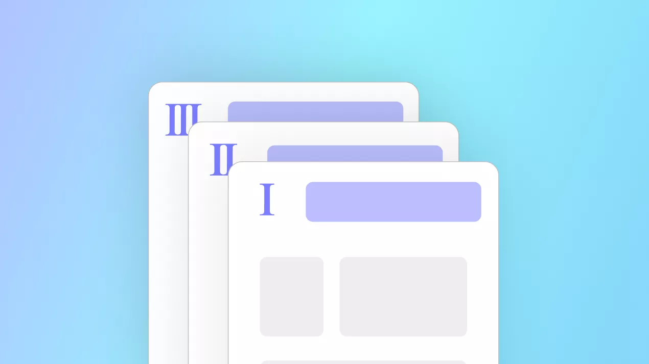 How to Add Roman Page Numbers to a PDF