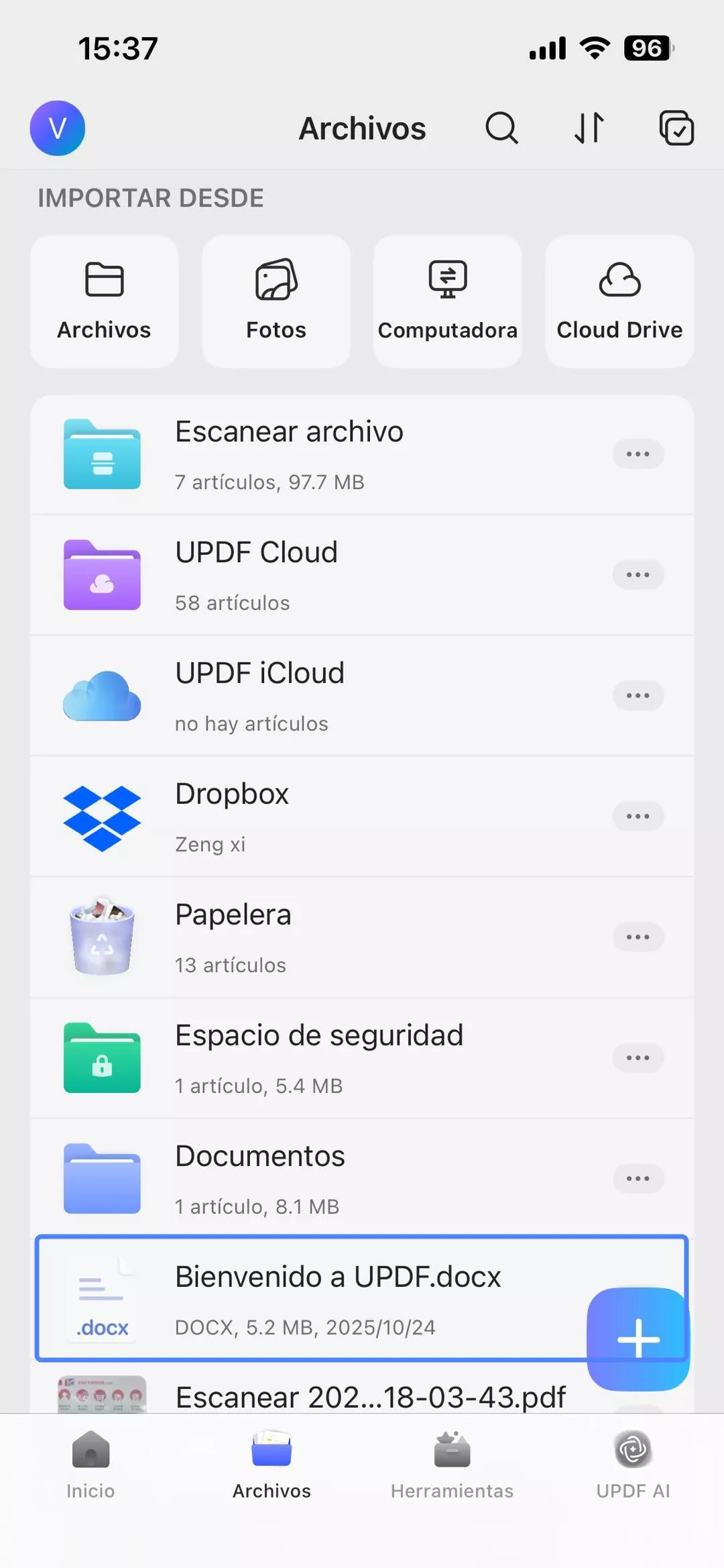 convertir pdf a documento