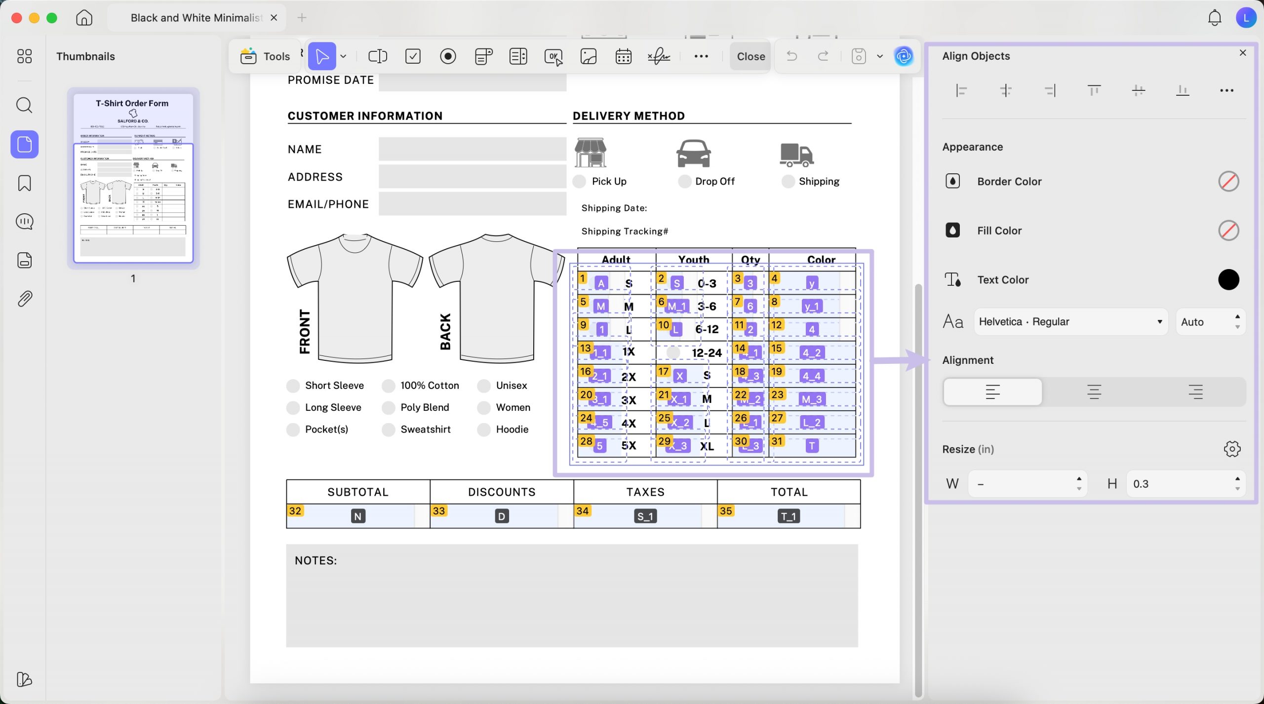 batch edit form properties