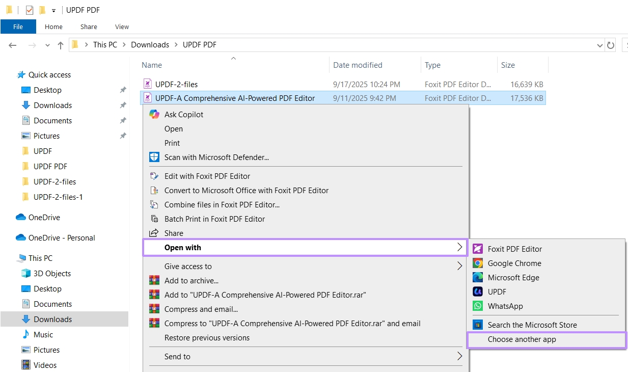 choose another app to open pdf windows