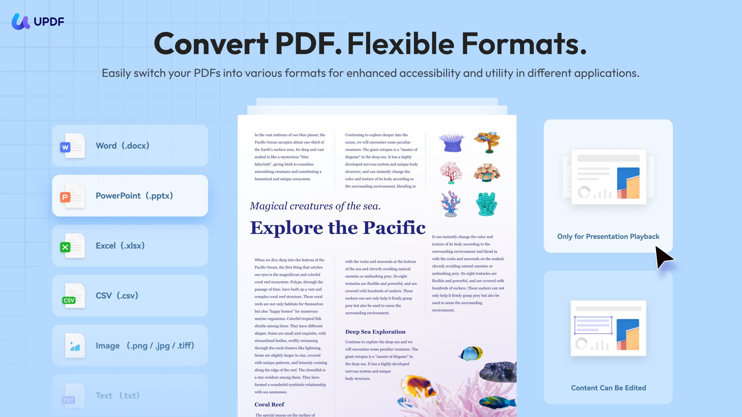  convert pdf in updf