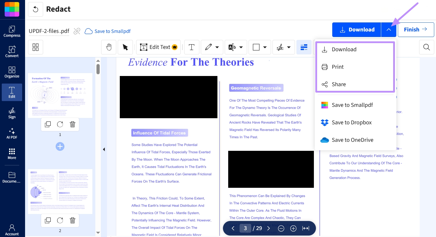 download and save pdf file smallpdf