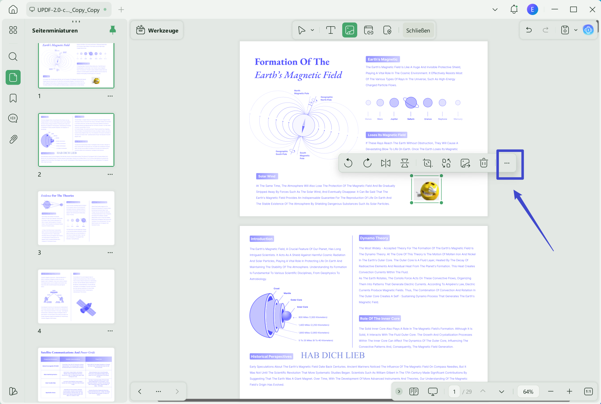 Bibtex zu PDF, PDF-Bearbeitungstool, UPDF