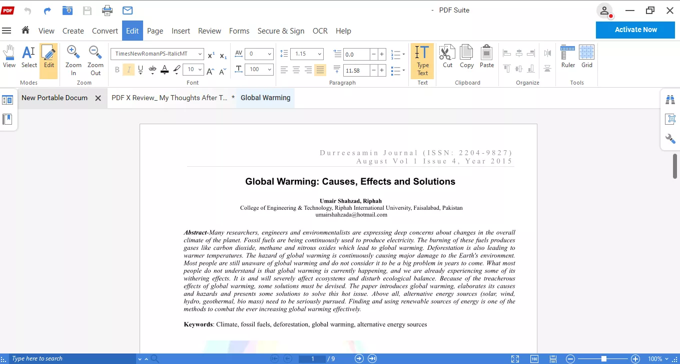 edit pdf feature pdf suite