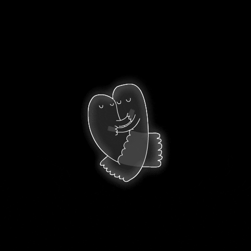 ghost hug gif.