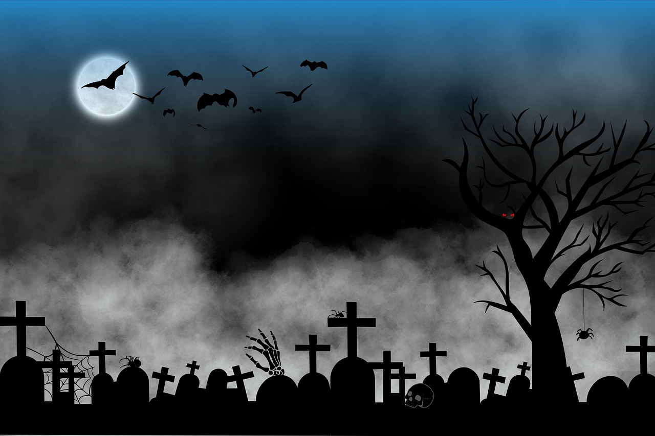 graveyard wallpaper