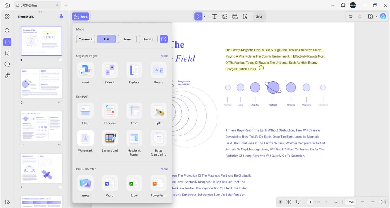 updf offline for editing and annotation