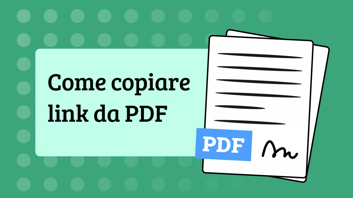 Come copiare link da PDF? (Facile e veloce)