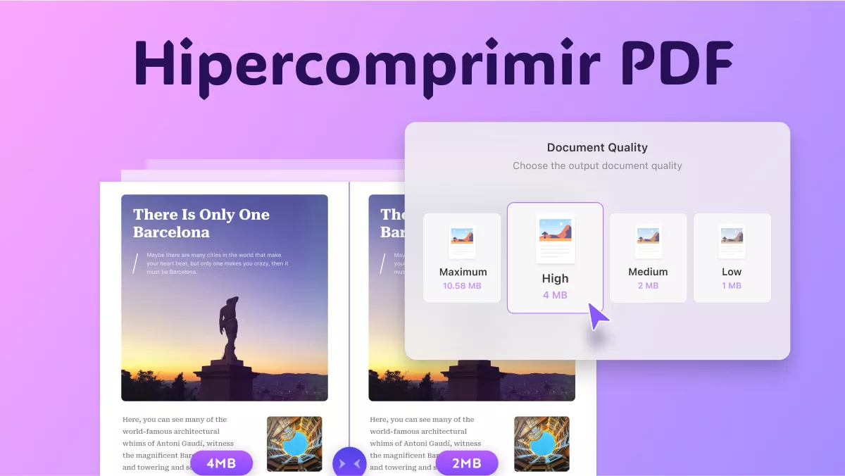 Hipercomprimir PDF: La mejor forma de reducir archivos sin perder calidad