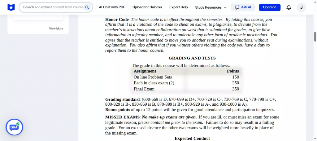 下載 Course Hero 文件
