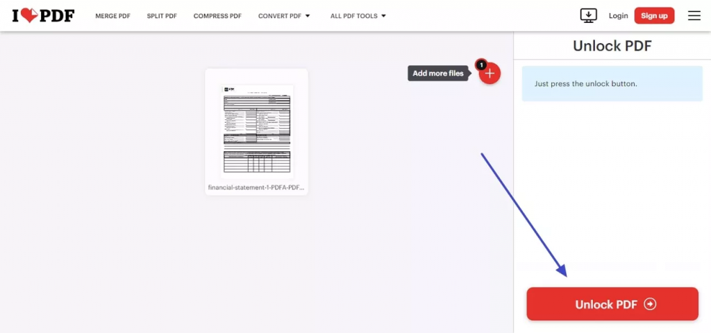 解鎖銀行對帳單 PDF 文檔