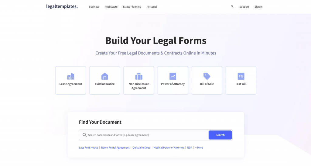 LegalTemplates