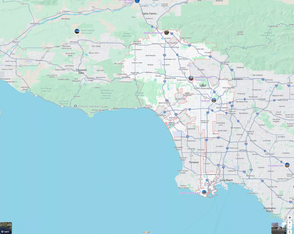 擷取 Google 地圖畫面