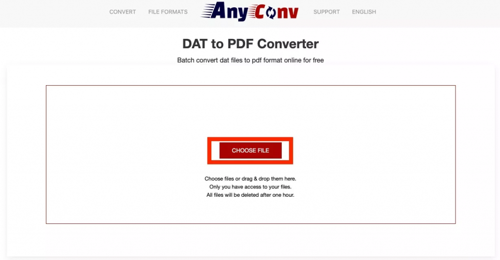 造訪 AnyConv 網站