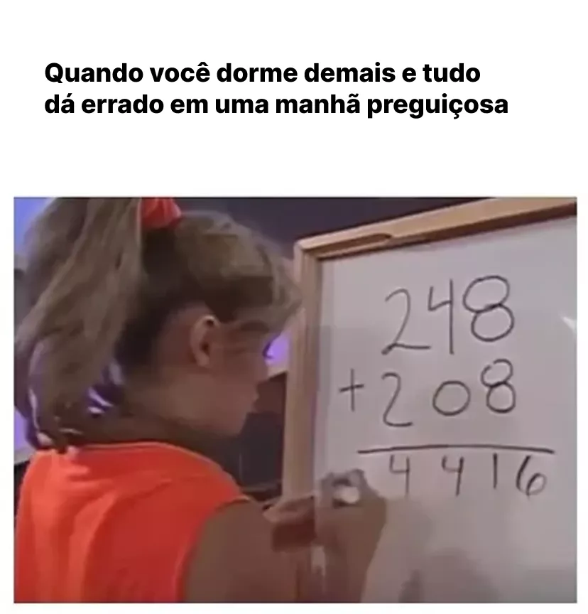 não consegue controlar os nervos