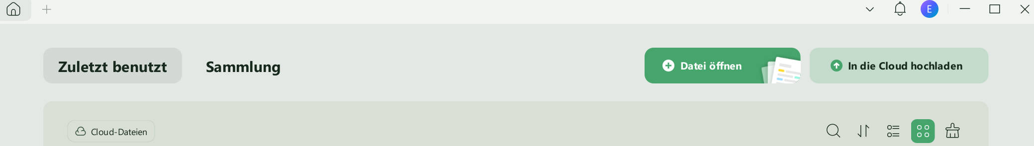 PDF mit UPDF-Fenstern öffnen