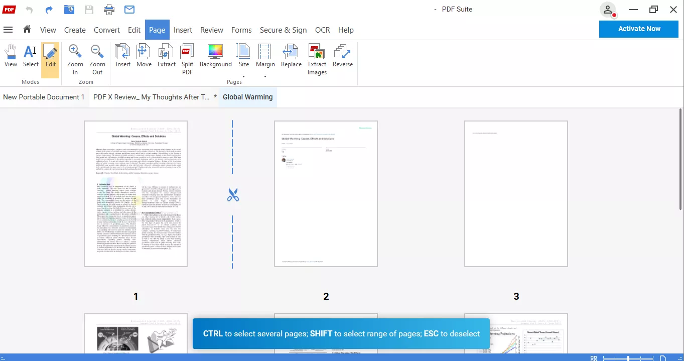 organize pdf pages pdf suite