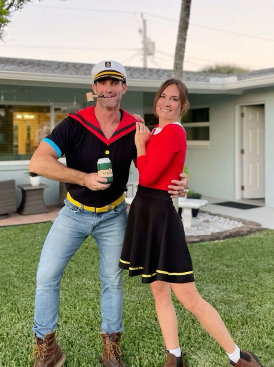 popeye and olive halloween costume