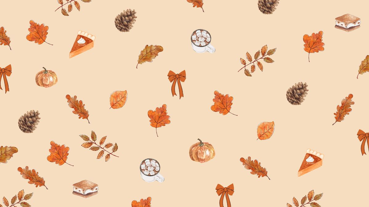 preppy fall wallpaper