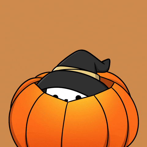 pumpkin popping up saying boo gif.