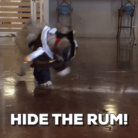 puppy in halloween costume gif.