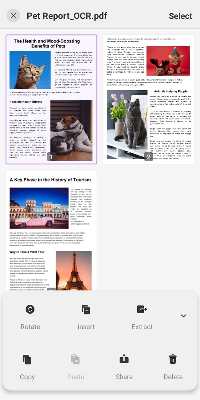 insert and delete pdf pages