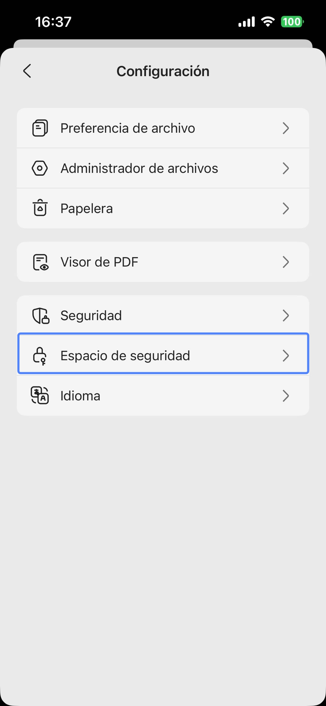 Cómo ocultar la carpeta oculta en el iPhone