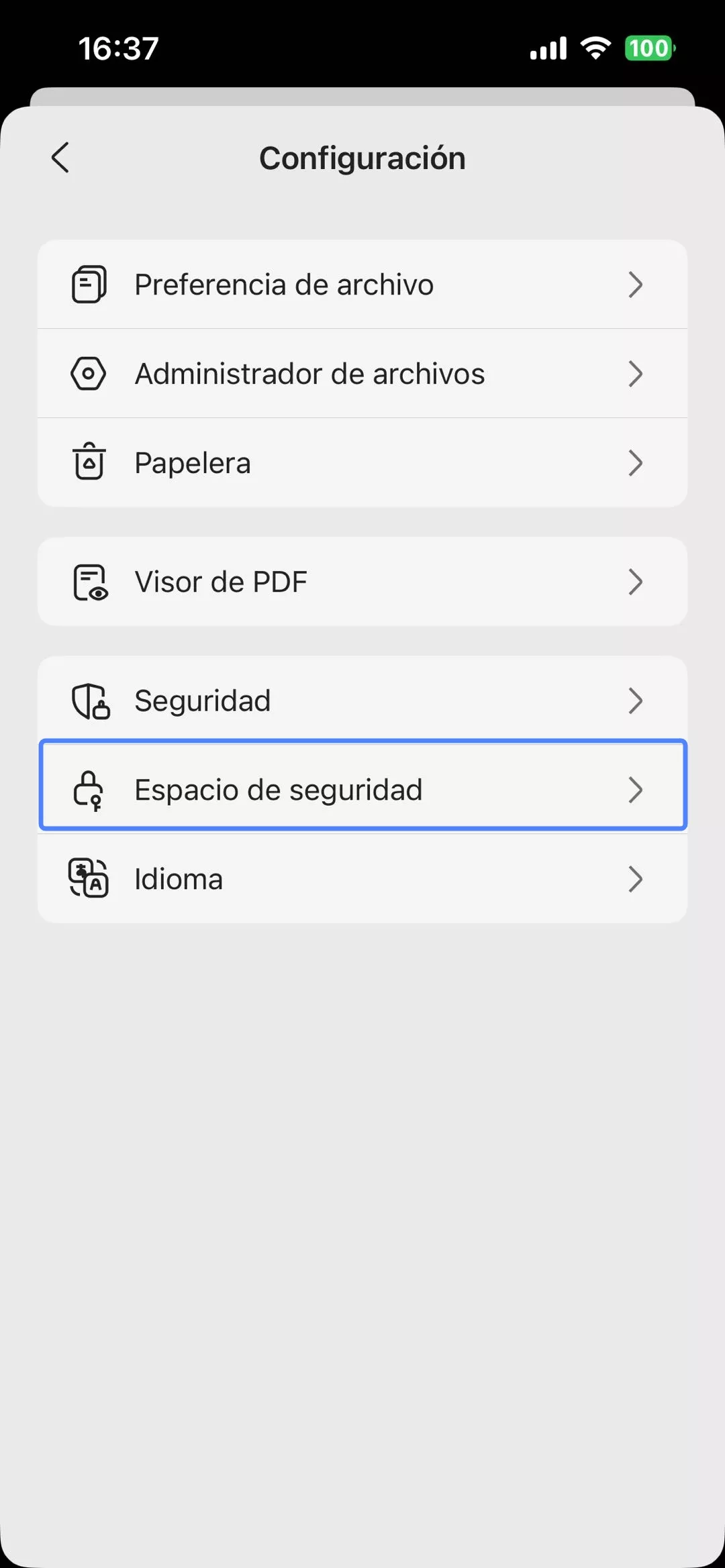 Cómo ocultar la carpeta oculta en el iPhone
