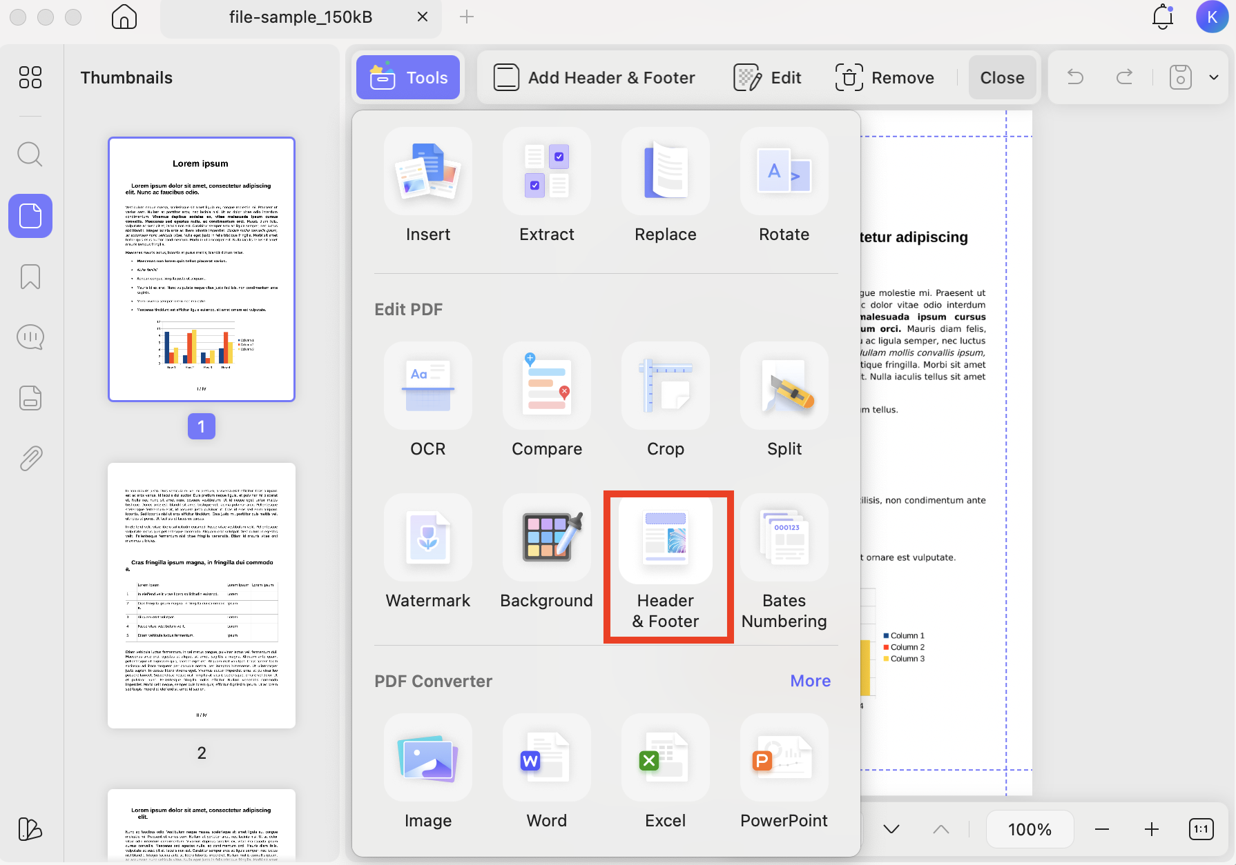 select-header-and-footer