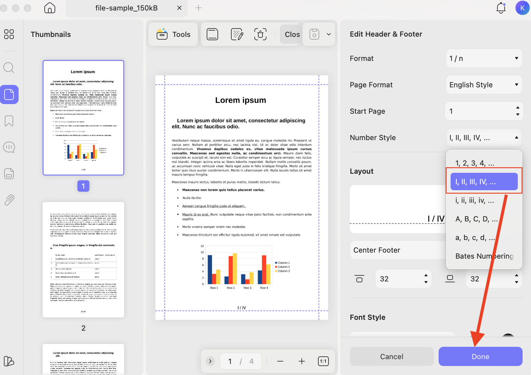 select-number-style-and-done