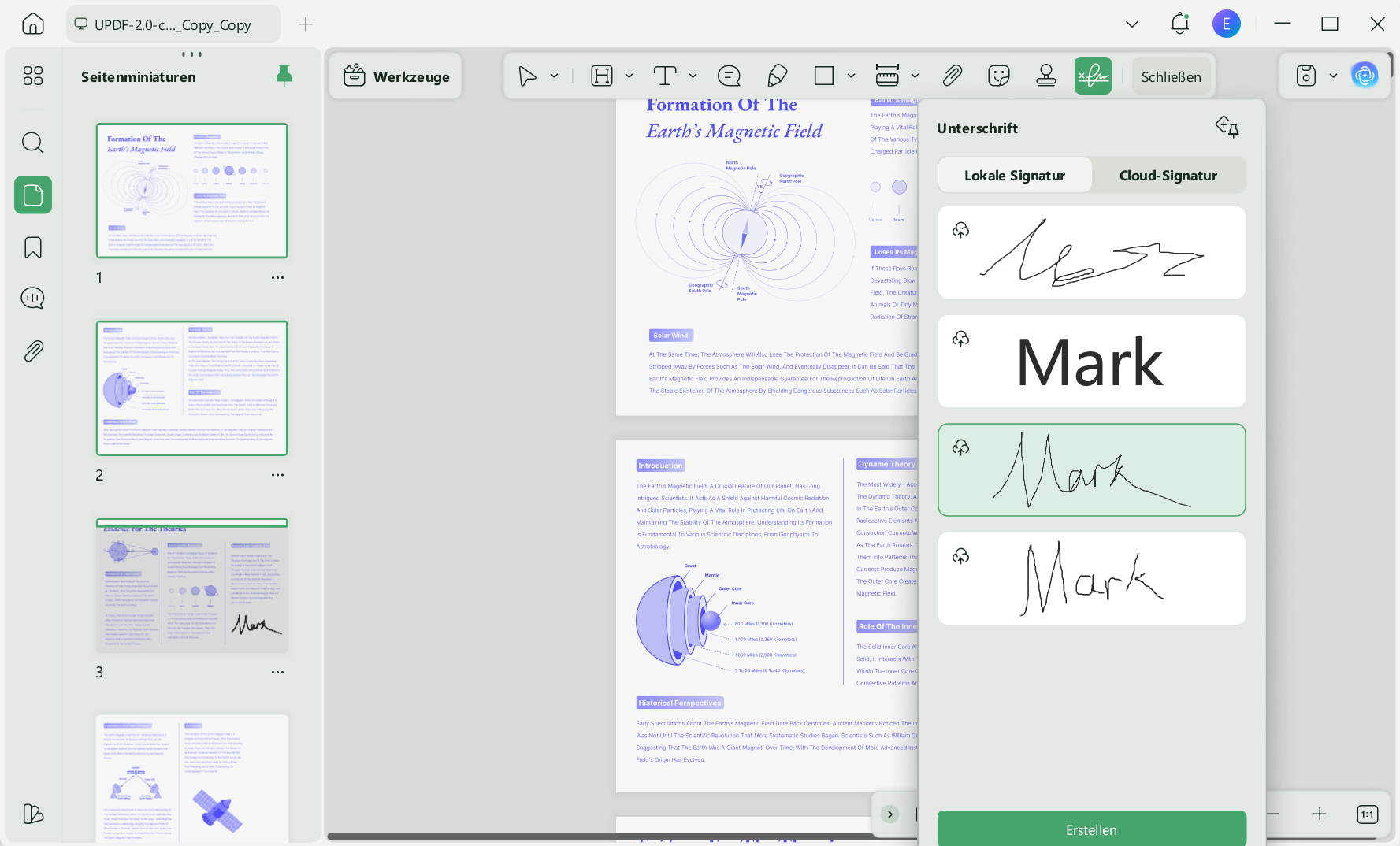 Elektronische Signatur