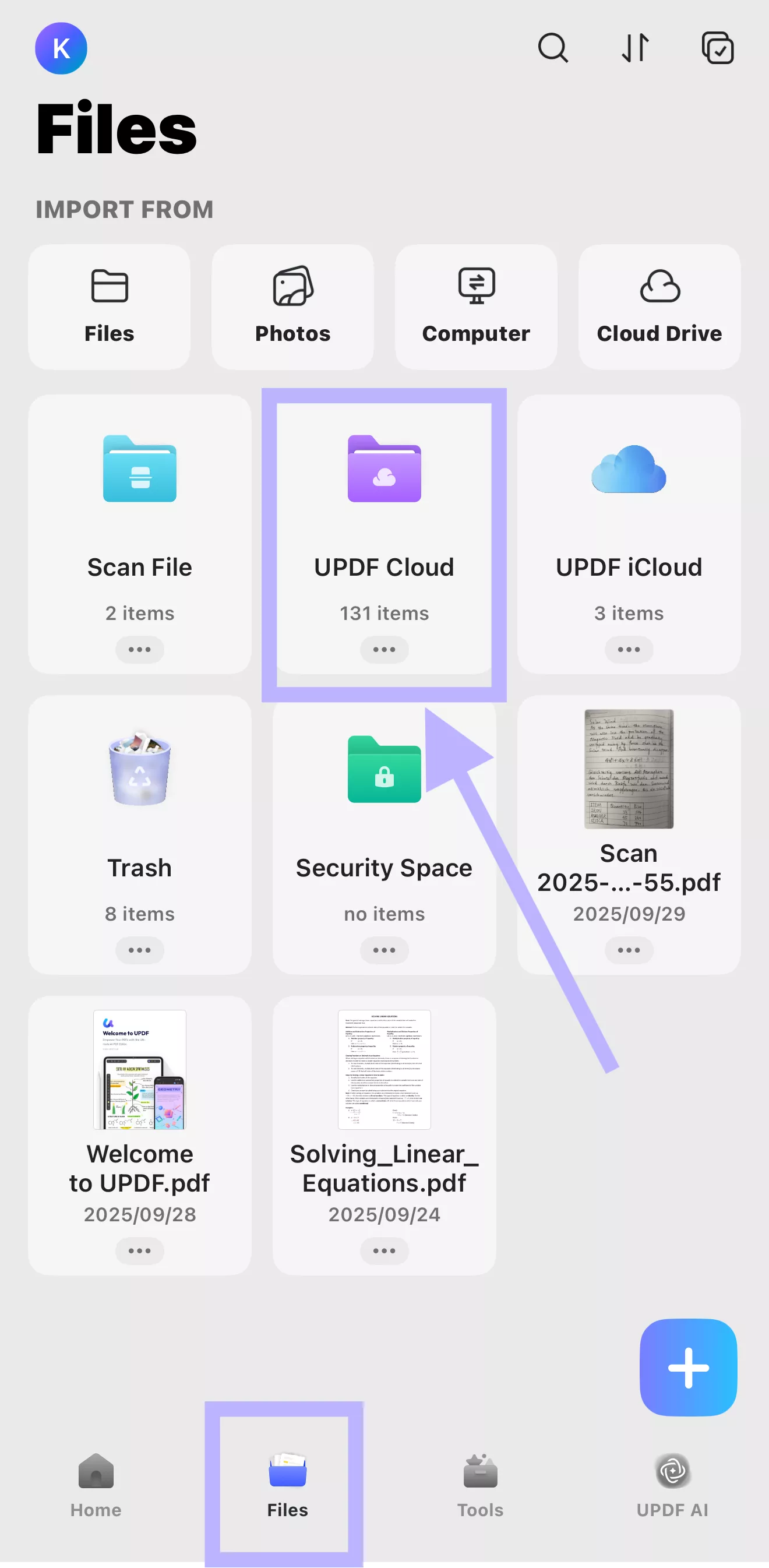 updf cloud mobile