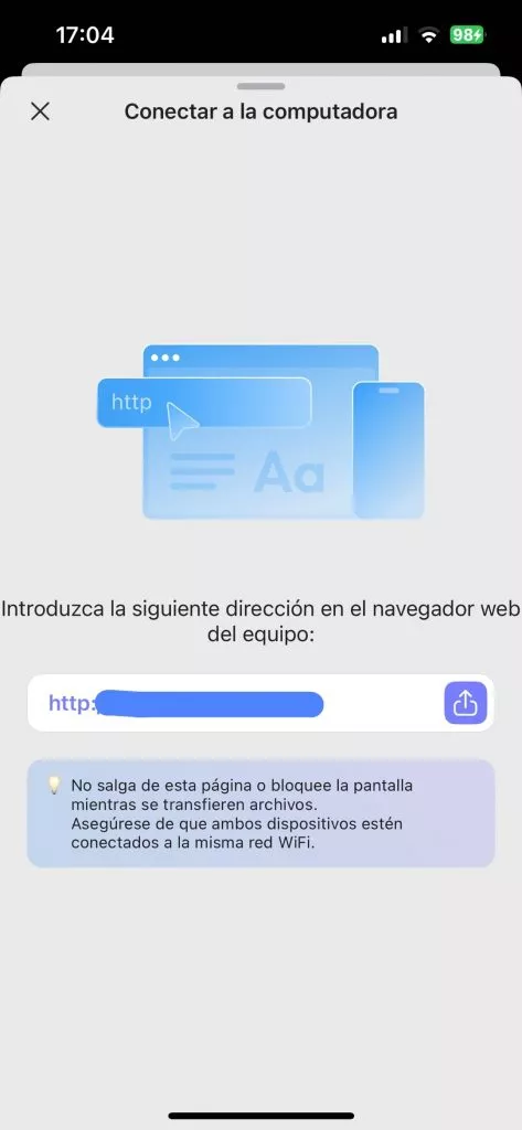 Transferencia de computadora de UPDF 