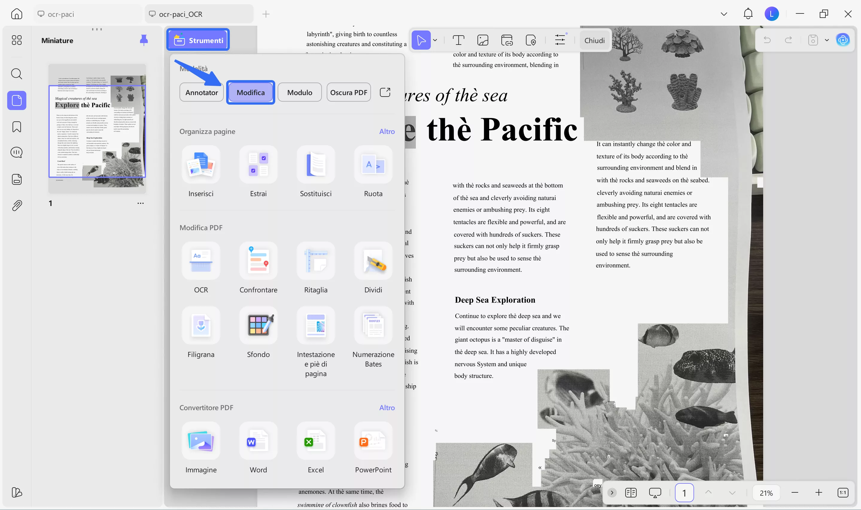 choose edit under tools