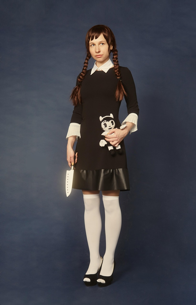 wednesday addams halloween costume